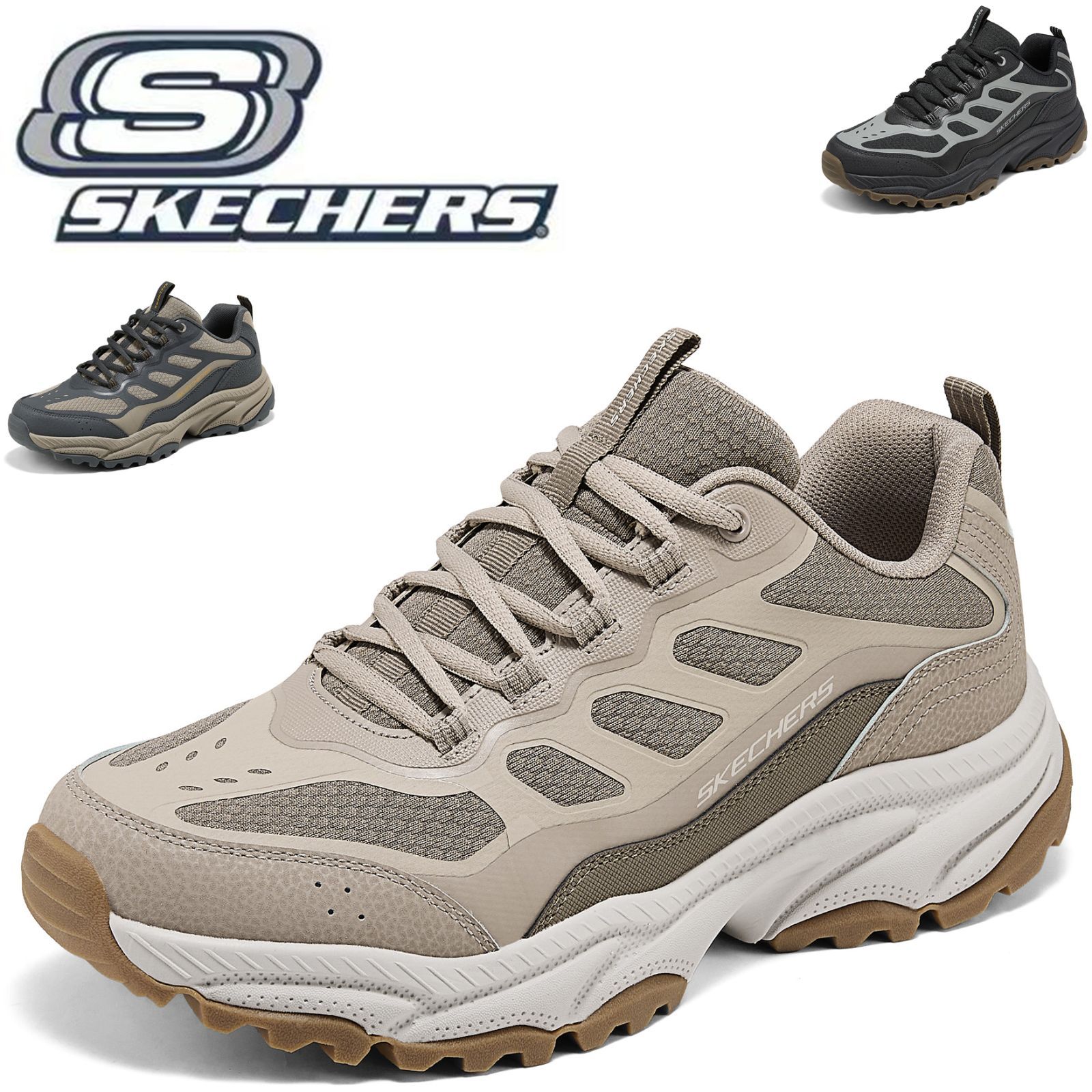 新品未使用 箱あり Skechers スケッチャーズ メンズ トレッキングシューズ 幅広 軽量 滑りにくい 疲れない 厚底 ウォーキングシューズ 新作 50代おすすめ 父の日プレゼント MODERN COMFORT 237773 20,235円