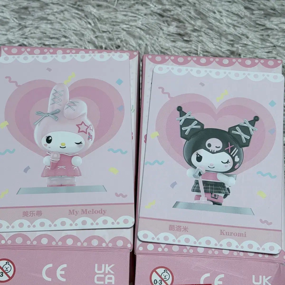 ポップマート サンリオ ピンク パーティー マイメロディ クロミ フィギュア セット