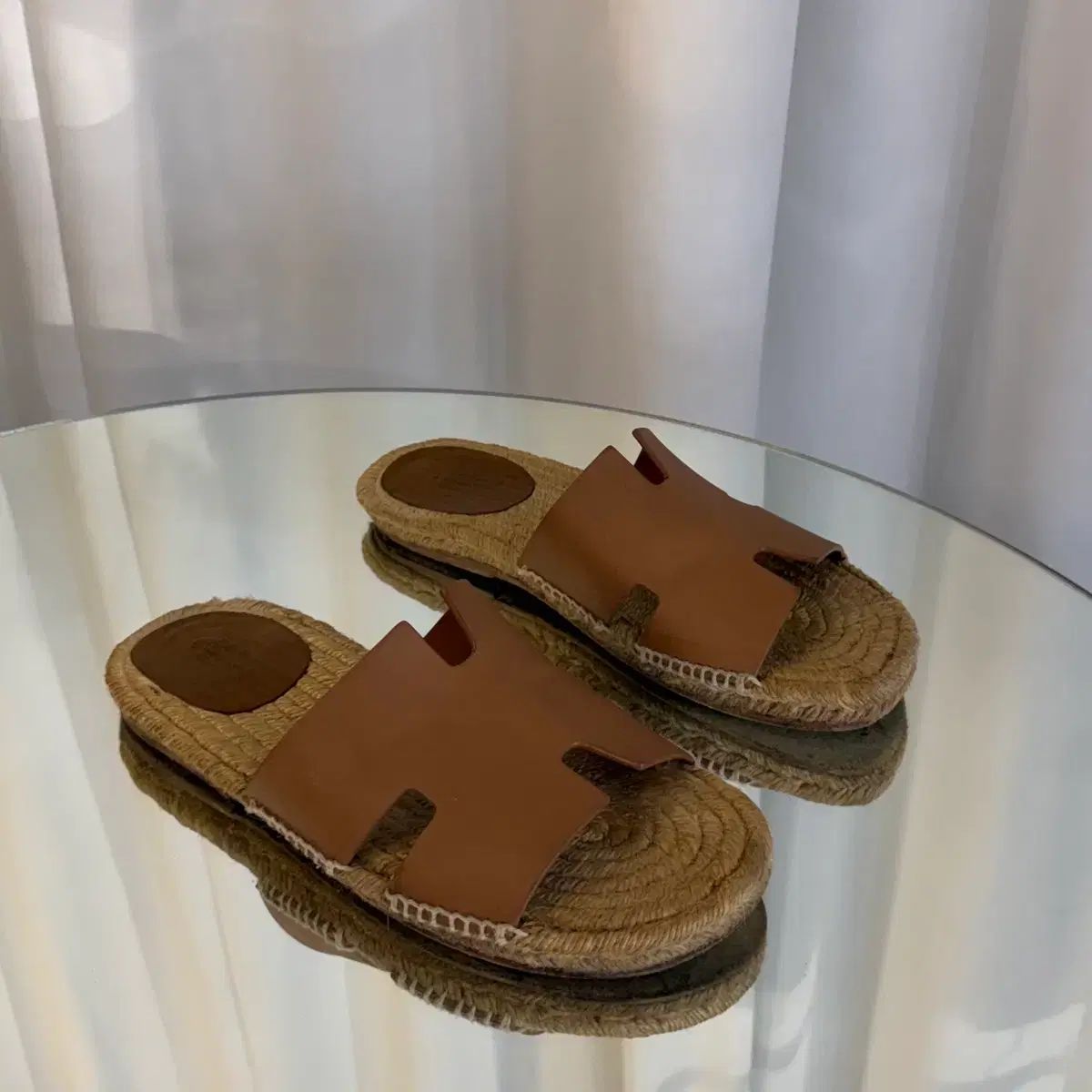 43サイズ エルメス アンチグア イズミール スリッパ