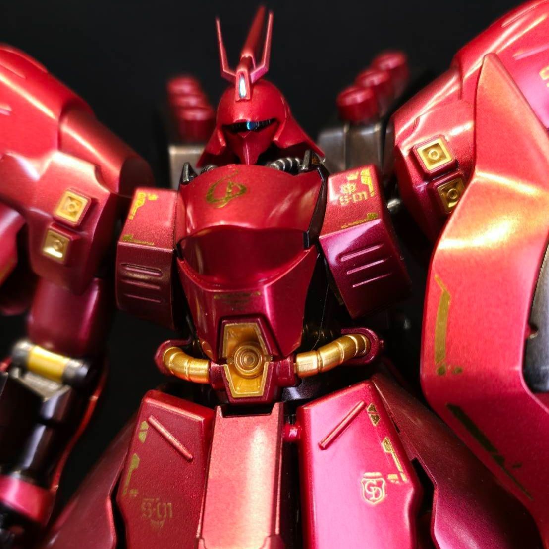 HGUC 1/144 SAZABI サザビー ガンプラ 全塗装 完成品