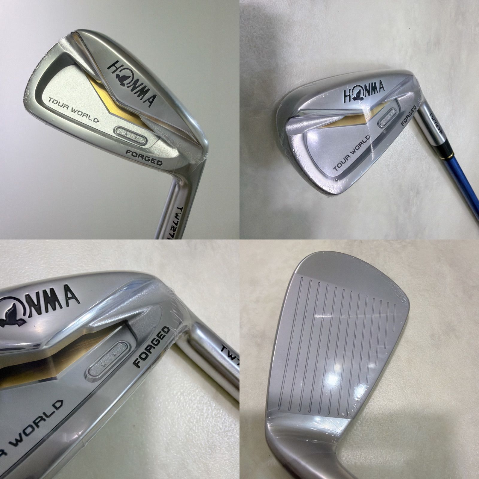 新品 HONMA 高級星2 TW727P IRON 2Sグレード 7番単品アイアン 硬さR