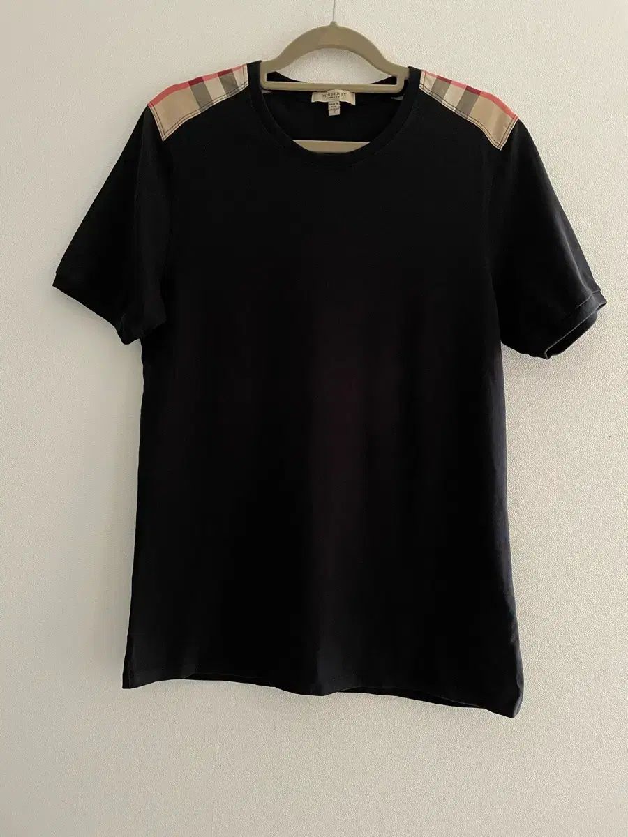 バーバリー ブラック 半袖 Tシャツ チェック ポイント