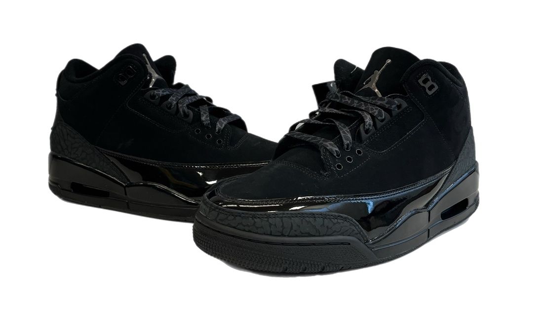 ジョーダン JORDAN NIKE AIR JORDAN 3 RETRO BLACK CAT エアジョーダン3 レトロ ブラックキャット CT8532-001 メンズ靴 スニーカー ブラック 27cm 101sh-2630