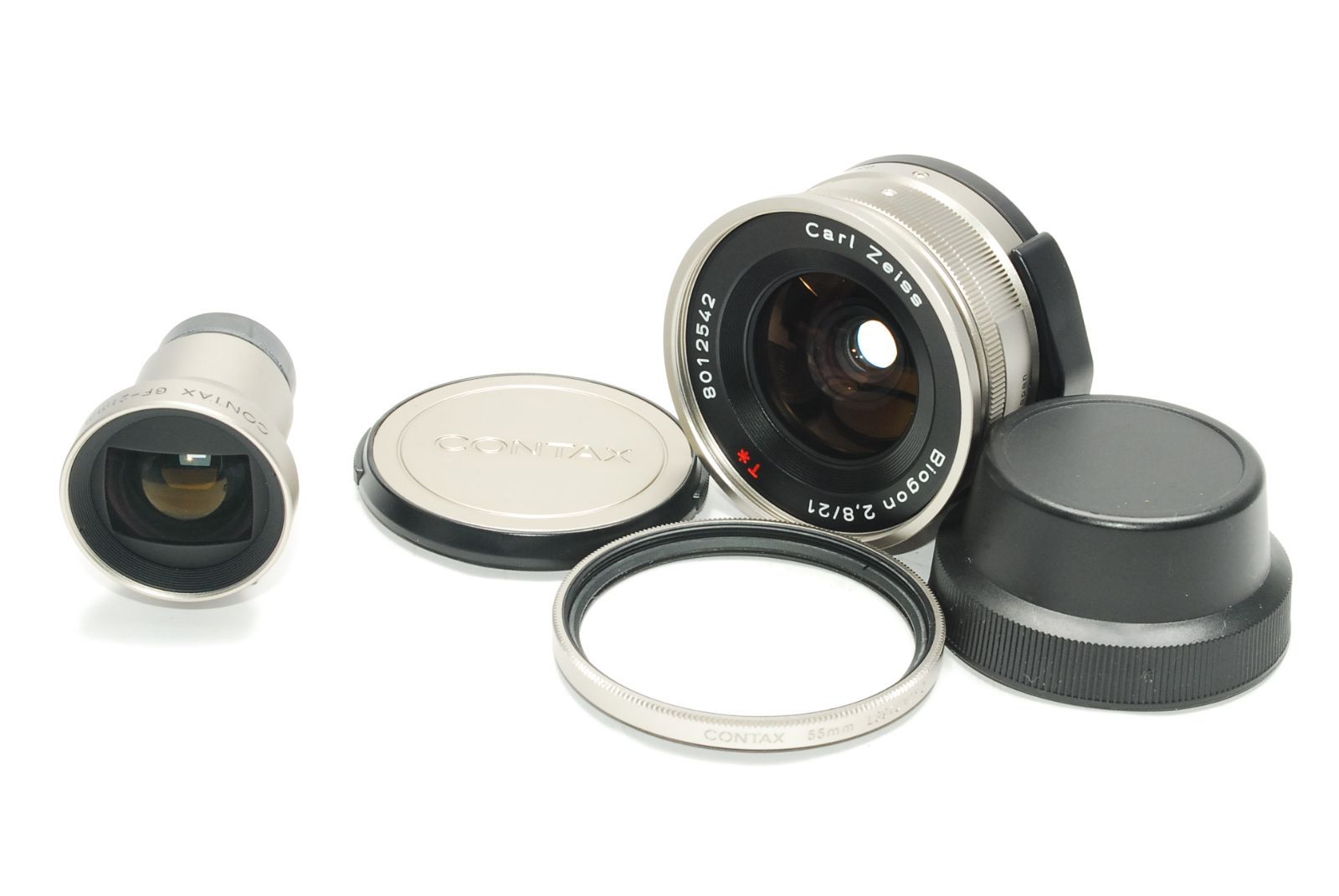 【希少／美品】Contax コンタックス 21mm F2.8 ビオゴン ファインダー r306