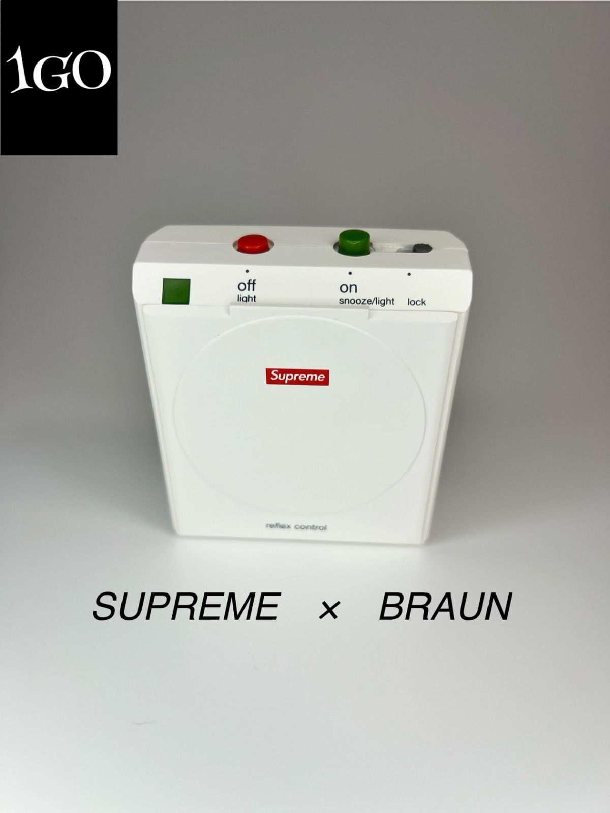 Supreme × BRAUN Travel Alarm CLOCK 時計