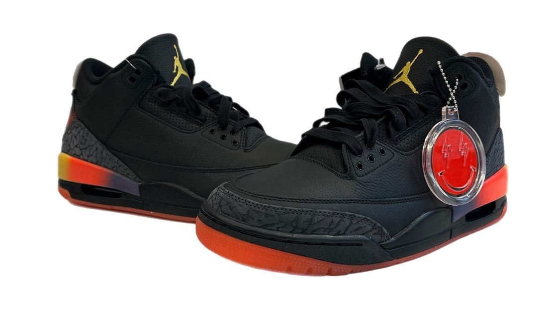 ジョーダン JORDAN × J Balvin NIKE AIR JORDAN 3 RETRO SP RIO J・バルヴィン ナイキ エアジョーダン3 レトロ SP リオ FN0344-001 メンズ靴 スニーカー ブラック 27cm 101sh-2631