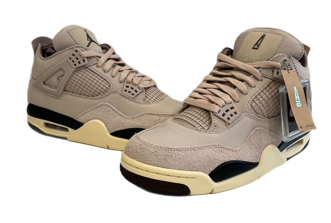 ジョーダン JORDAN × A Ma Maniere NIKE WOMEN'S AIR JORDAN 4 RETRO OG SP Fossil Stone/WYWS メンズ靴 スニーカー ベージュ 28cm 101sh-2632