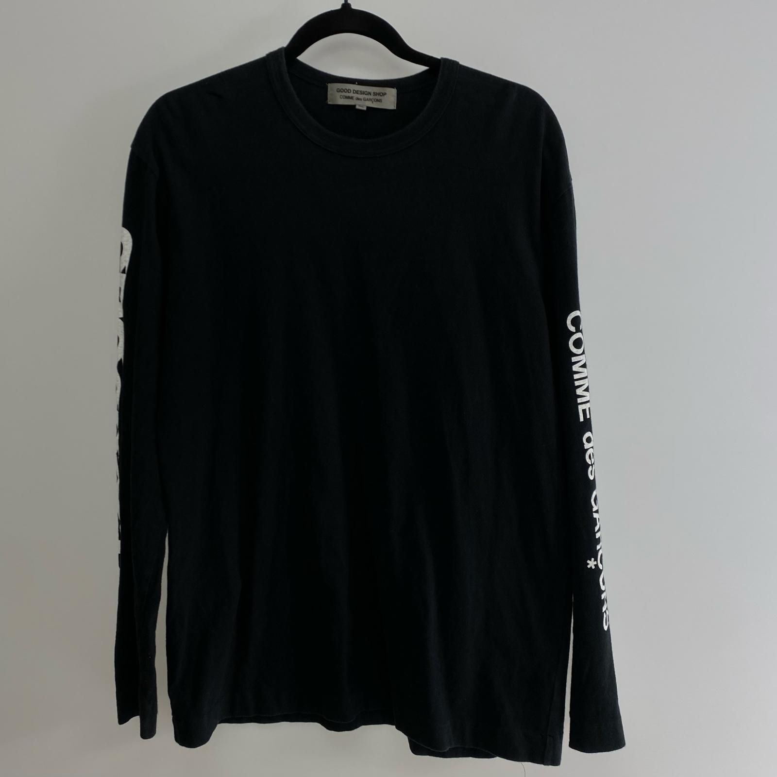 【姫路東店】 中古 COMME des GARCONS | コムデギャルソン 長袖Ｔシャツ IR-T001 GOOD DESIGN SHOP ブラック サイズ：XL 【108】