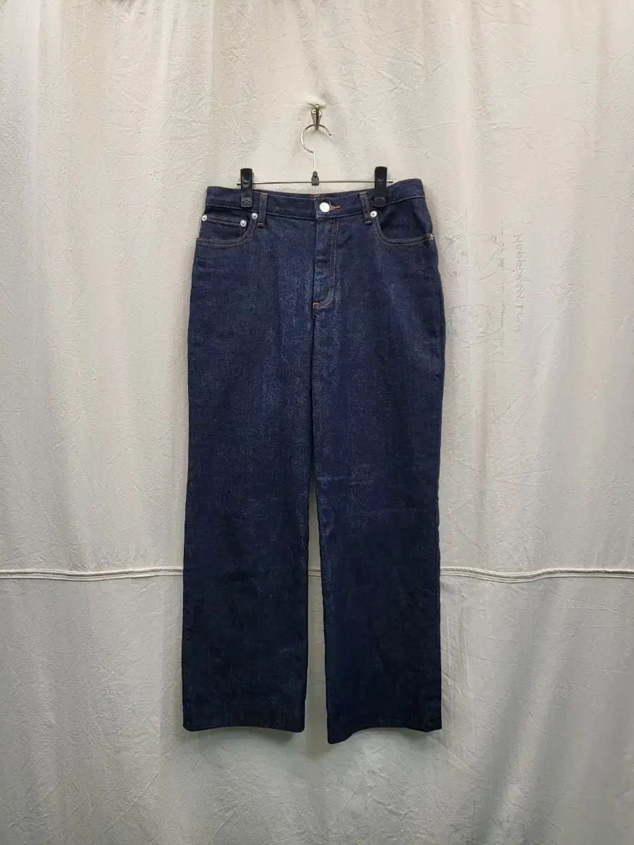 A P C インディゴデニム ワイド パンツ
