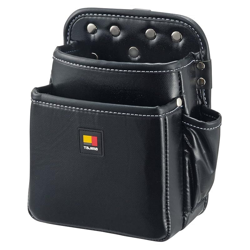 【新品】 タジマ セフシステム 着脱式腰袋 2段中 水気に強い高密度ナイロン SFKBN-2M 着脱楽々 ベルトに後から装着可能 腰道具の組み換えが簡単 使う道具だけを選んで装着 腰の負担軽減 工具の落下防止
