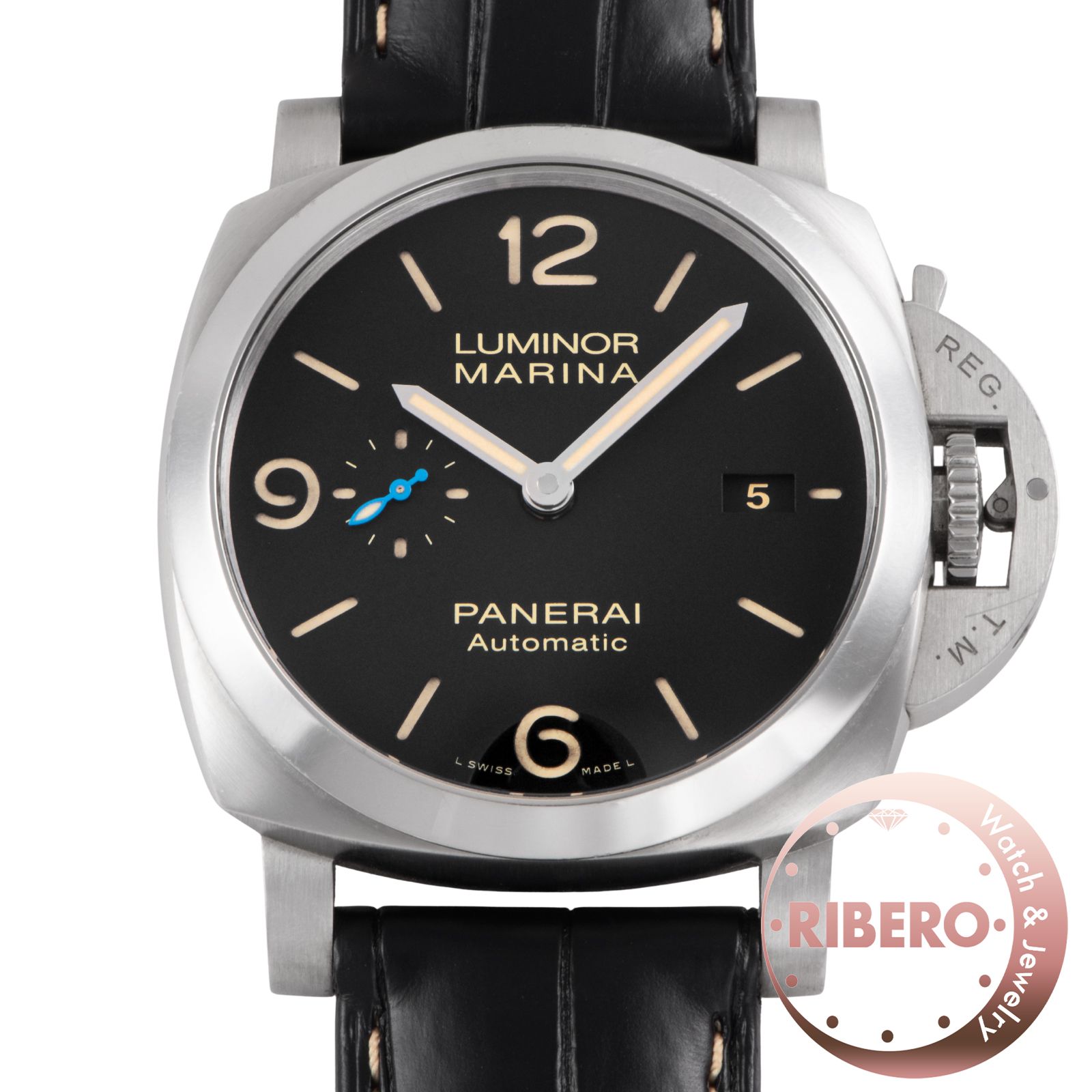 OFFICINE PANERAI オフィチーネパネライ ルミノール マリーナ PAM01312 ステンレススチール【中古】