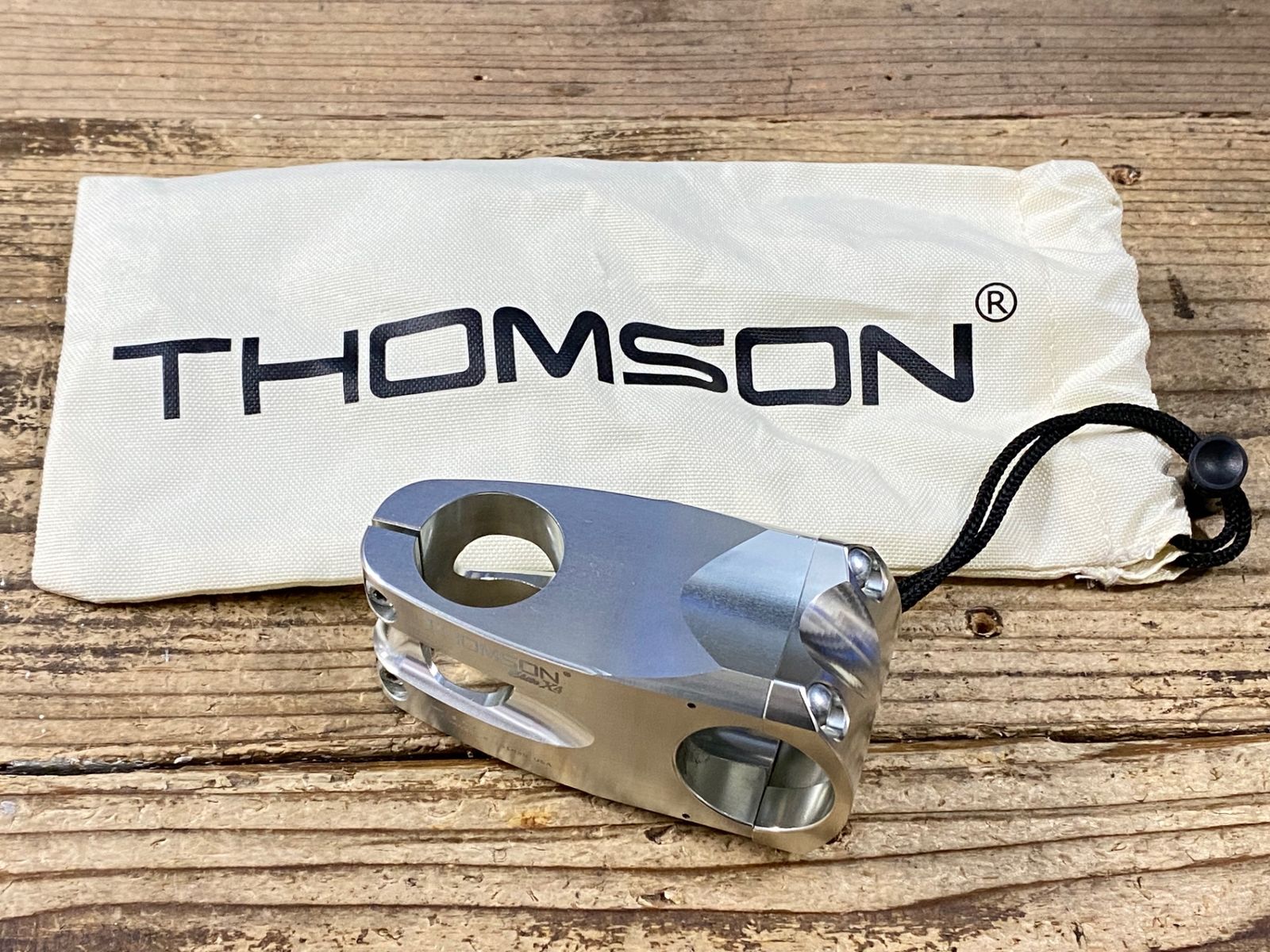 JZ738 トムソン THOMSON エリートX4 ELITE X4 アルミ ステム 60mm Φ31.8 OS シルバー