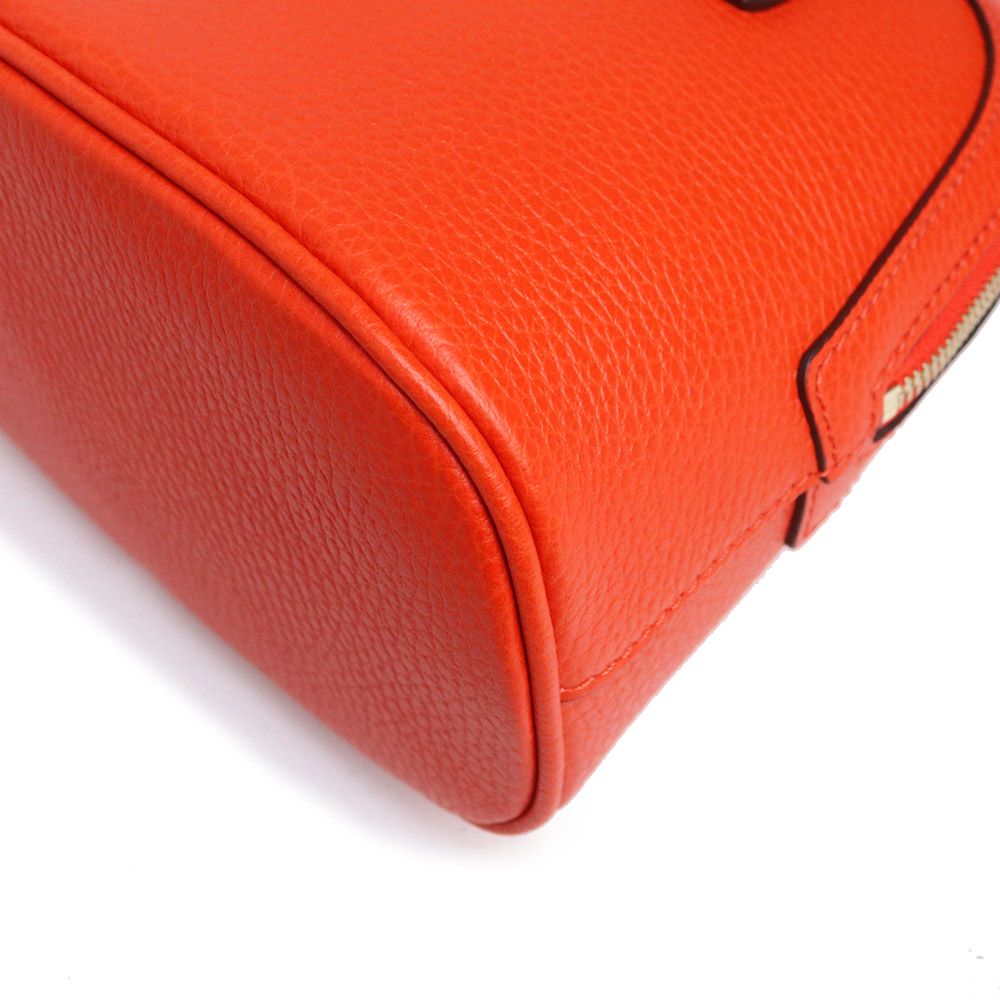 GUCCI グッチ バッグ インターロッキングG 2wayバッグ オレンジ レザー ﾊﾞｯｸﾞ 449661 ショルダーバッグ
 レザー  オレンジ レディース【中古】 グッチ 449661 インターロッキングG カーフスキン オレンジ 2way