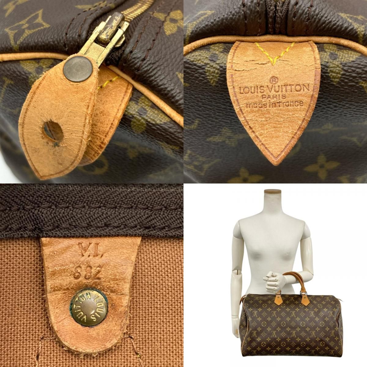 ルイヴィトン LOUIS VUITTON スピーディ40 ハンドバッグ モノグラム