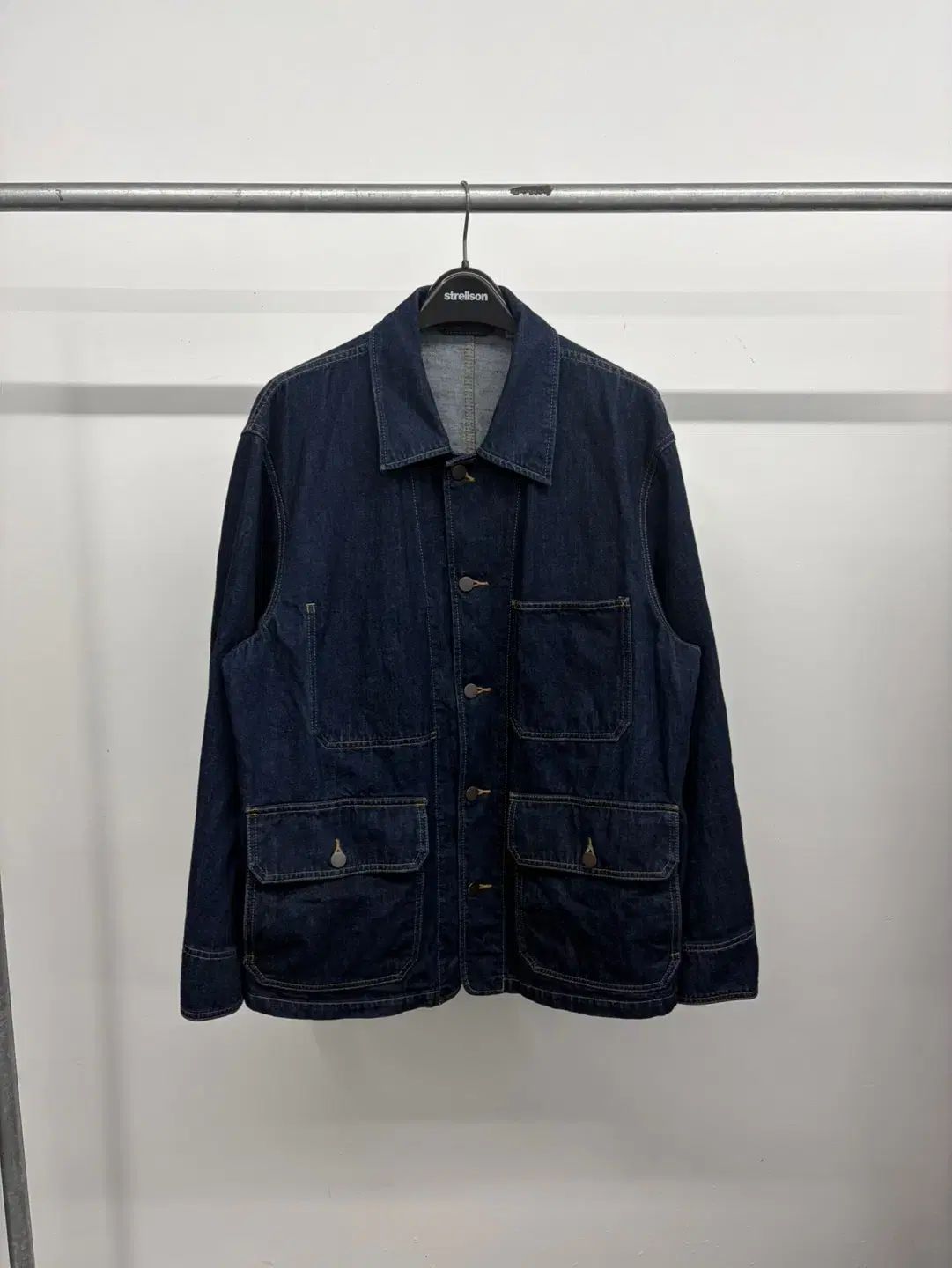 (XL) メンズ UNIQLO U ルメール カバーオール チョア デニム ウォーク ジャケット