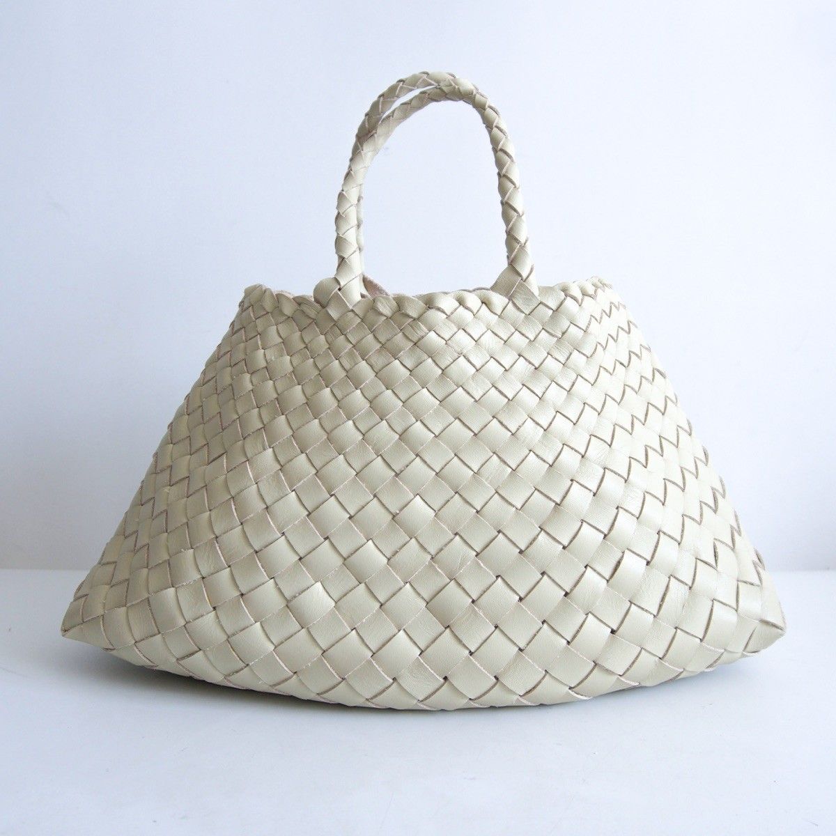 極美品】DRAGON DIFFUSION【Santa Croce レザー メッシュ ハンド 