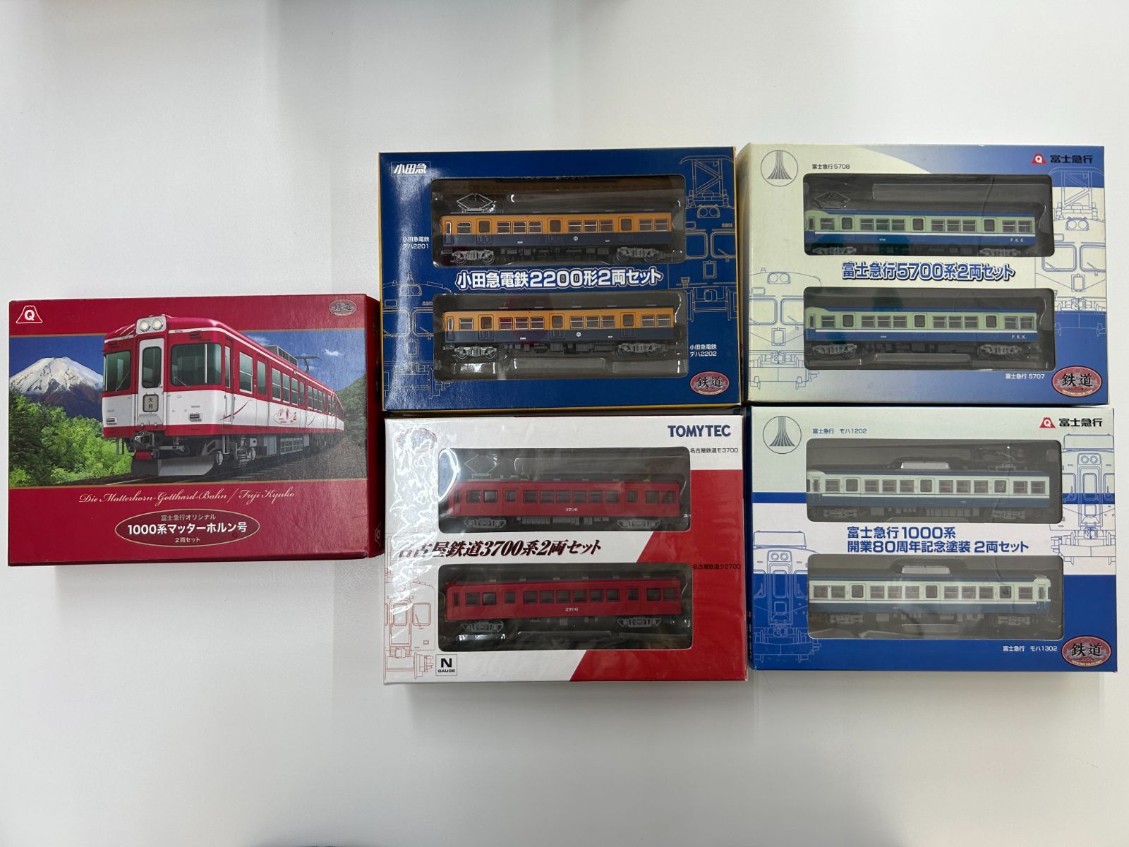 D【中古】鉄道コレクションまとめ売り 5点セット 鉄道模型 トミテック