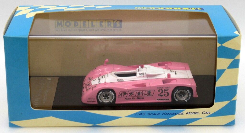 インターアライド 1/43 MODELER'S 1988 MCS8 伊太利屋 #25 Pink/White 430001A