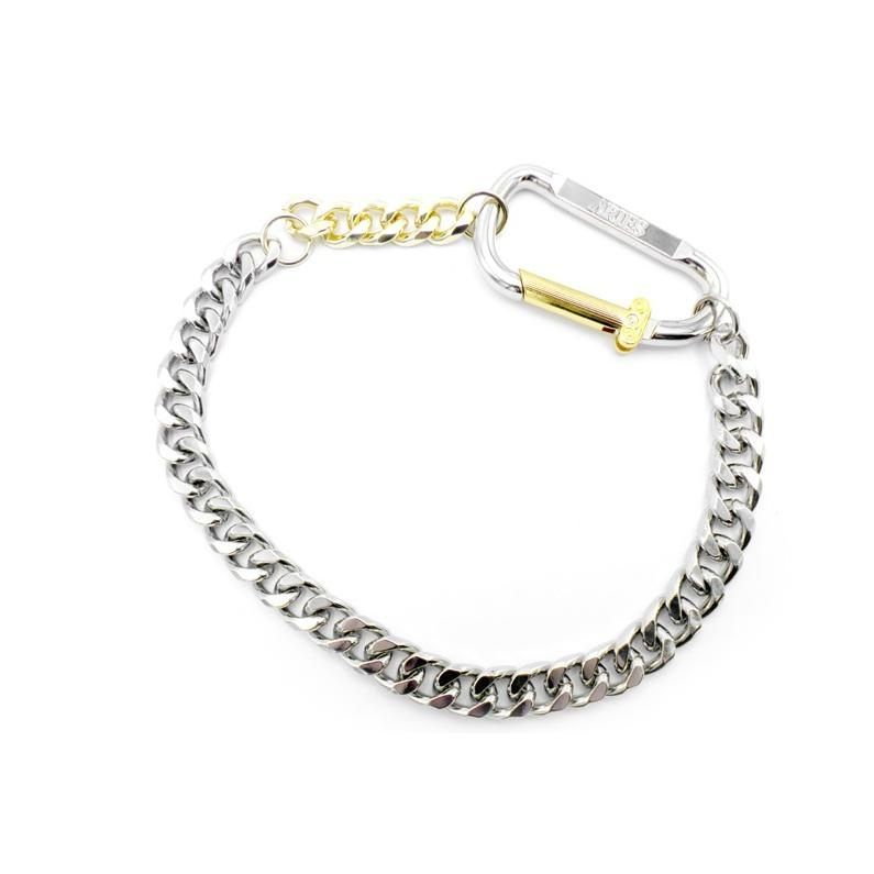 アリーズ Aries 【 COLUMN CARABINER SILVER NECKLACE AR90263 04 】 カラム カラビナ シルバー ネックレス 49621