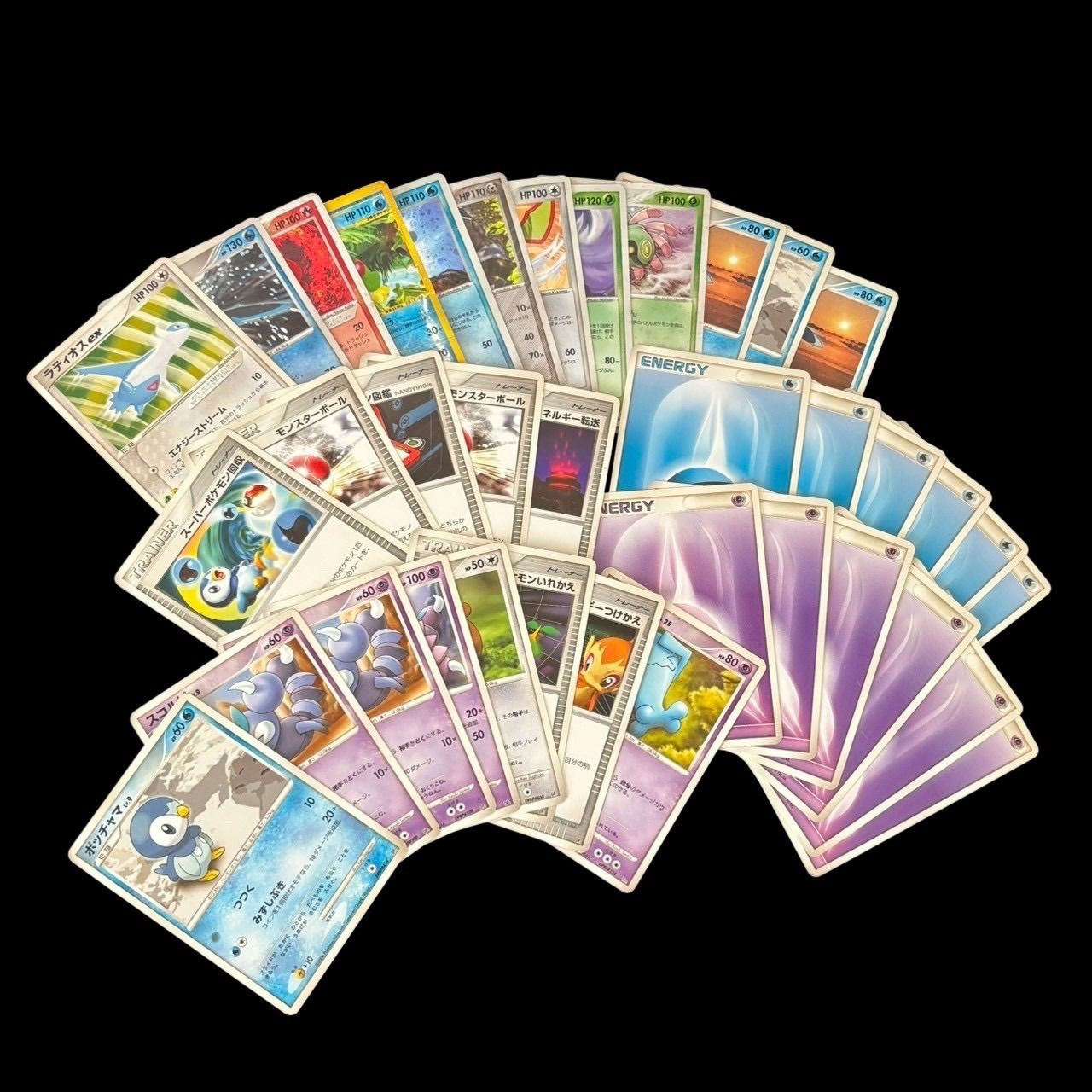 ポケモンカード まとめ売り 38枚セット 旧裏 初期 exカード ラティオスex エンペルト フライゴン ボスゴドラ ラグラージ ニョロトノ マグカルゴex キラ ノーマル混在 ポケカ大量