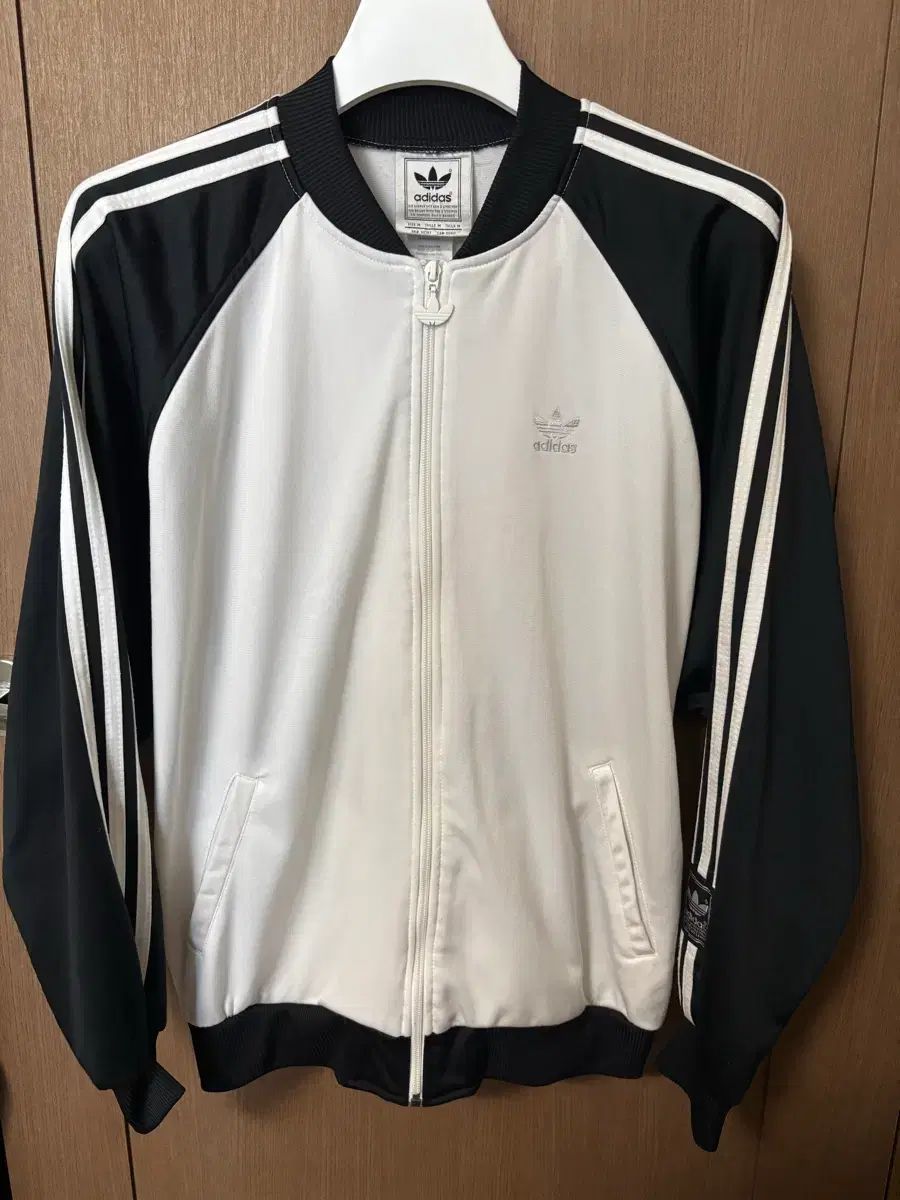 ADIDAS アディダス レア 白黒 オールドジャージ トラックジャージ