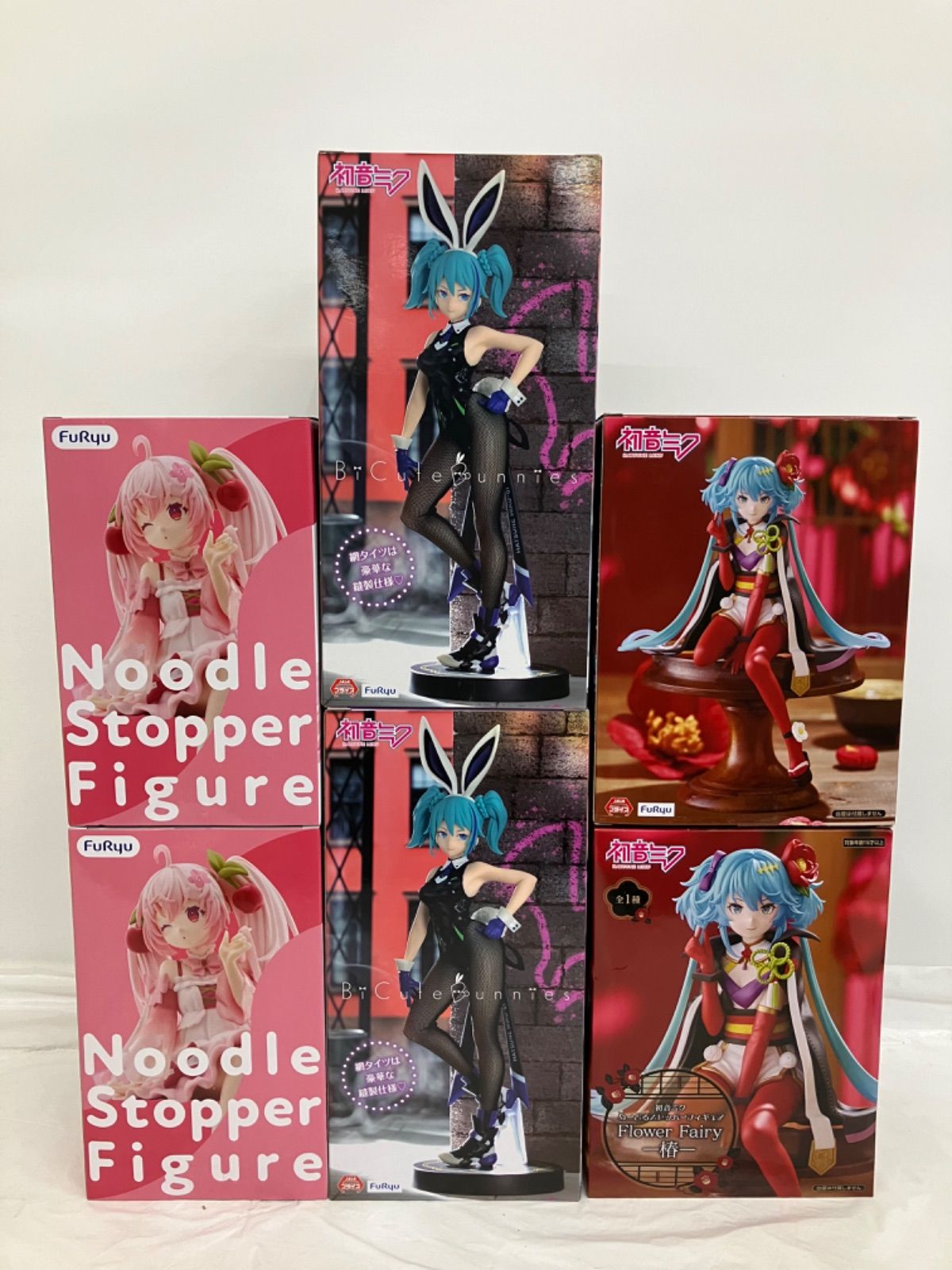 未開封 初音ミク ぬーどるストッパーフィギュア 桜ミク FlowerFairy椿 