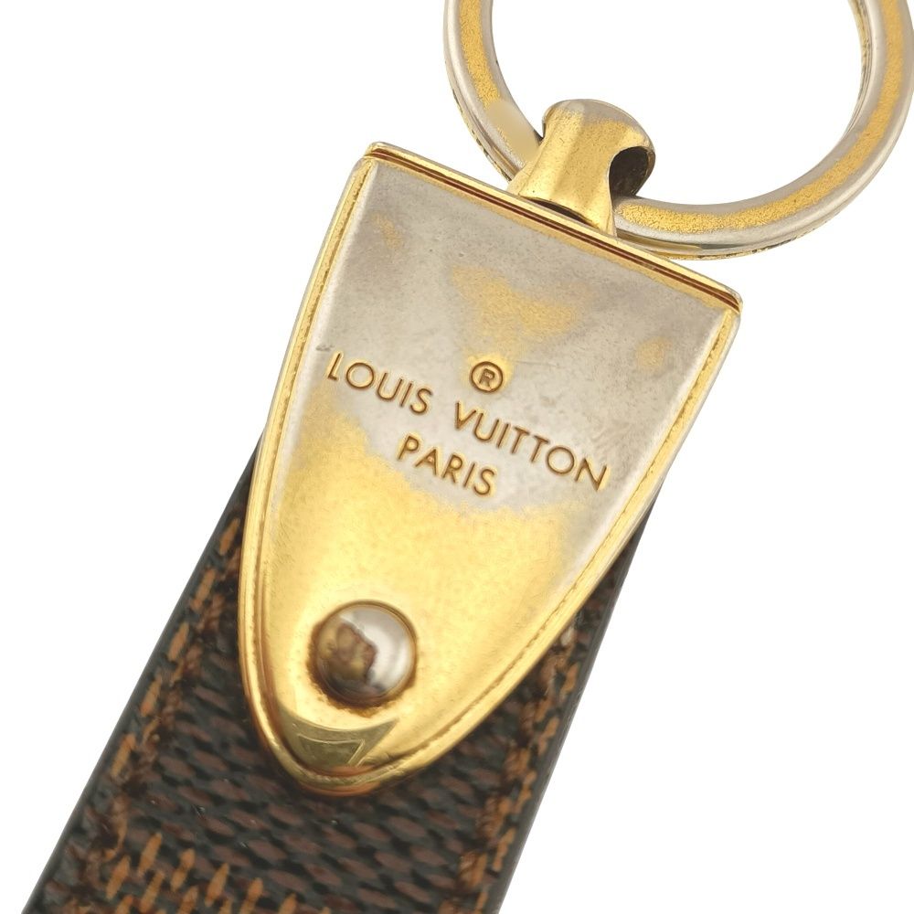 ルイ・ヴィトン LOUIS VUITTON M65050 ダミエ キーホルダー ポルトクレ