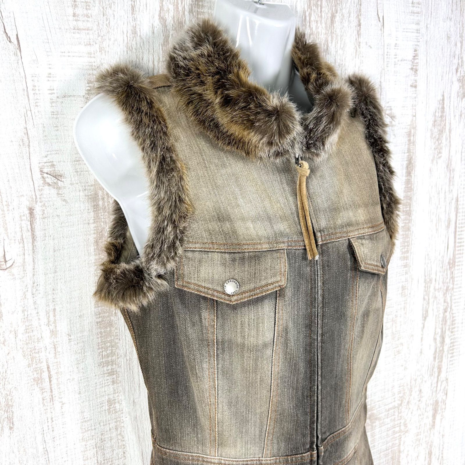美品 レア 00s BURBERRY BLUE LABEL バーバリーブルーレーベル 