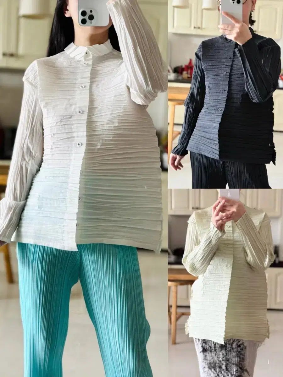 ISSEY MIYAKE ハート 長袖 シャツ