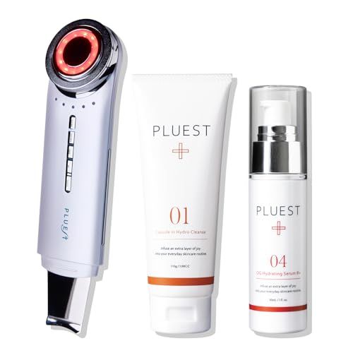 PLUEST クレンジングジェル 美容液 美顔器 セット ビタミンc ナイアシンアミド 保湿 毛穴 防止No付きt a865bec0
