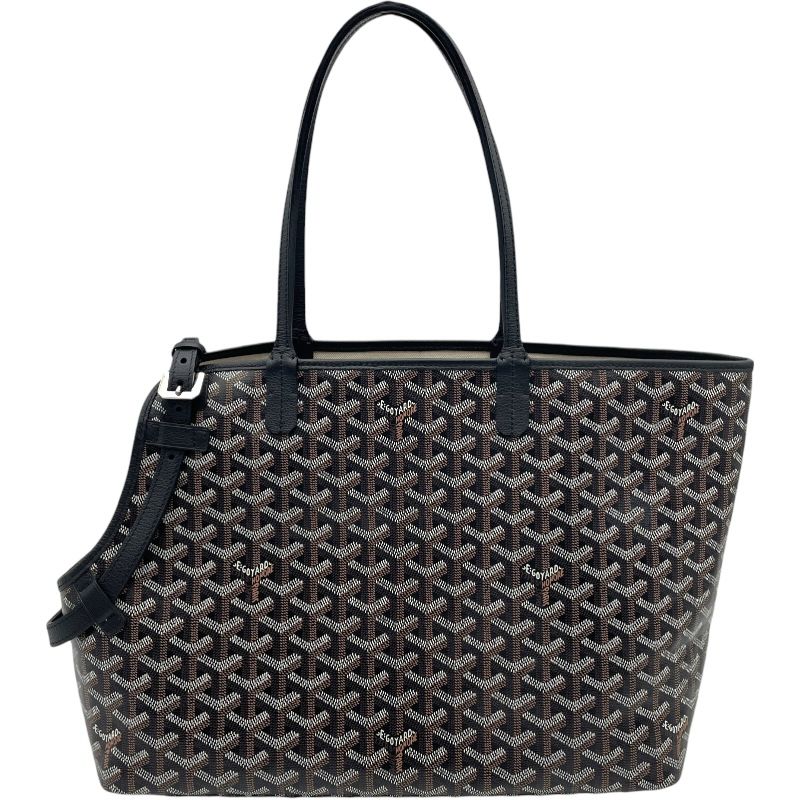 ゴヤール GOYARD シアン・グリ ブラック ゴヤールディンキャンバス レディース トートバッグ