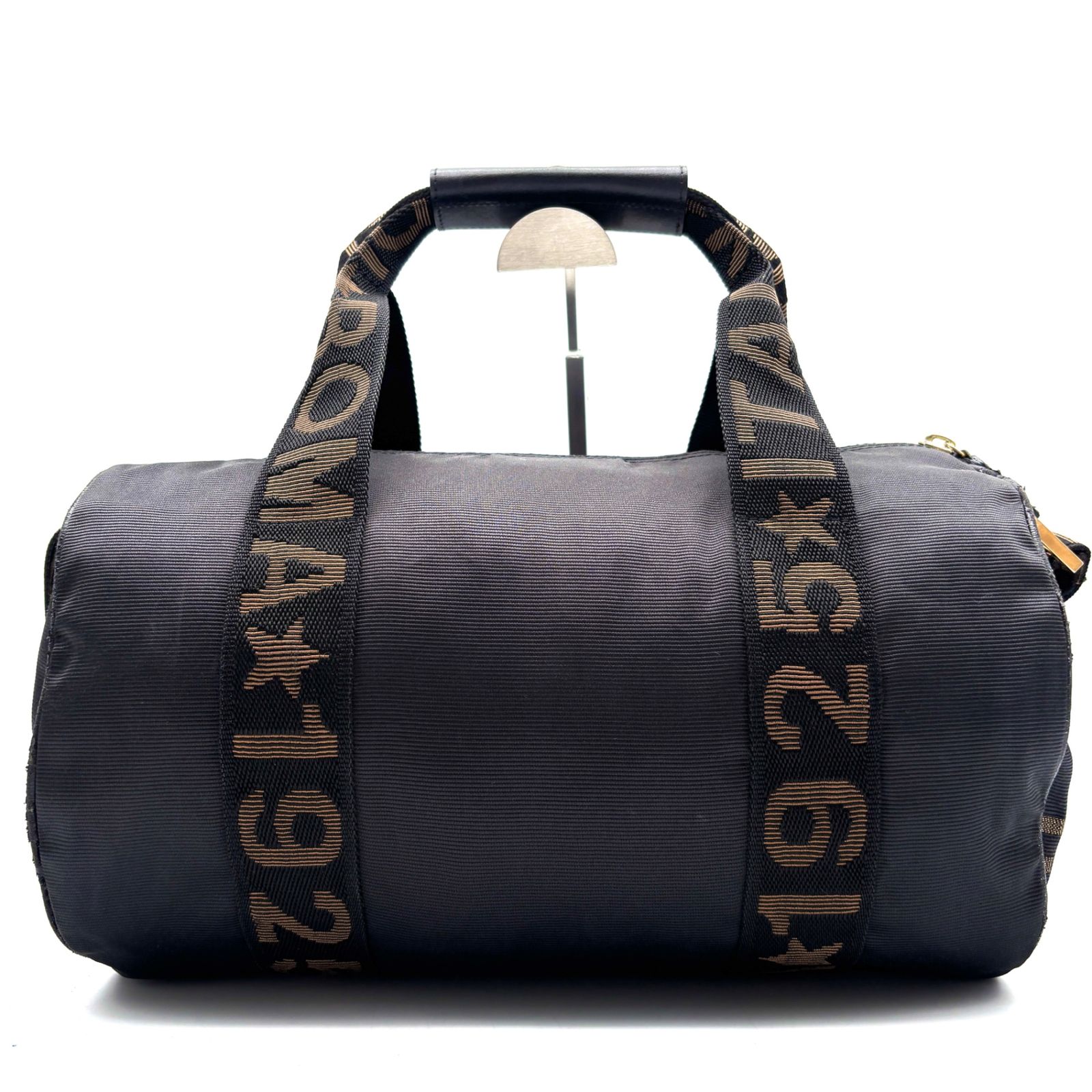 FENDI フェンディ　ドラムバッグ FENDI フェンディ ロゴテープ 2way ボストンバッグ ドラムバッグ