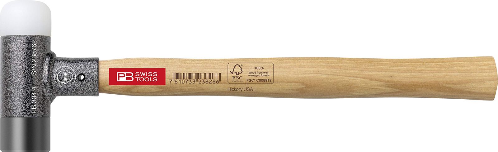 ピービースイスツールズ(PB Swiss Tools) 304-1 無反動コンビネーションハンマー 無反動ハンマー 304-1(沖縄・離島の方発送不可）) b976388b