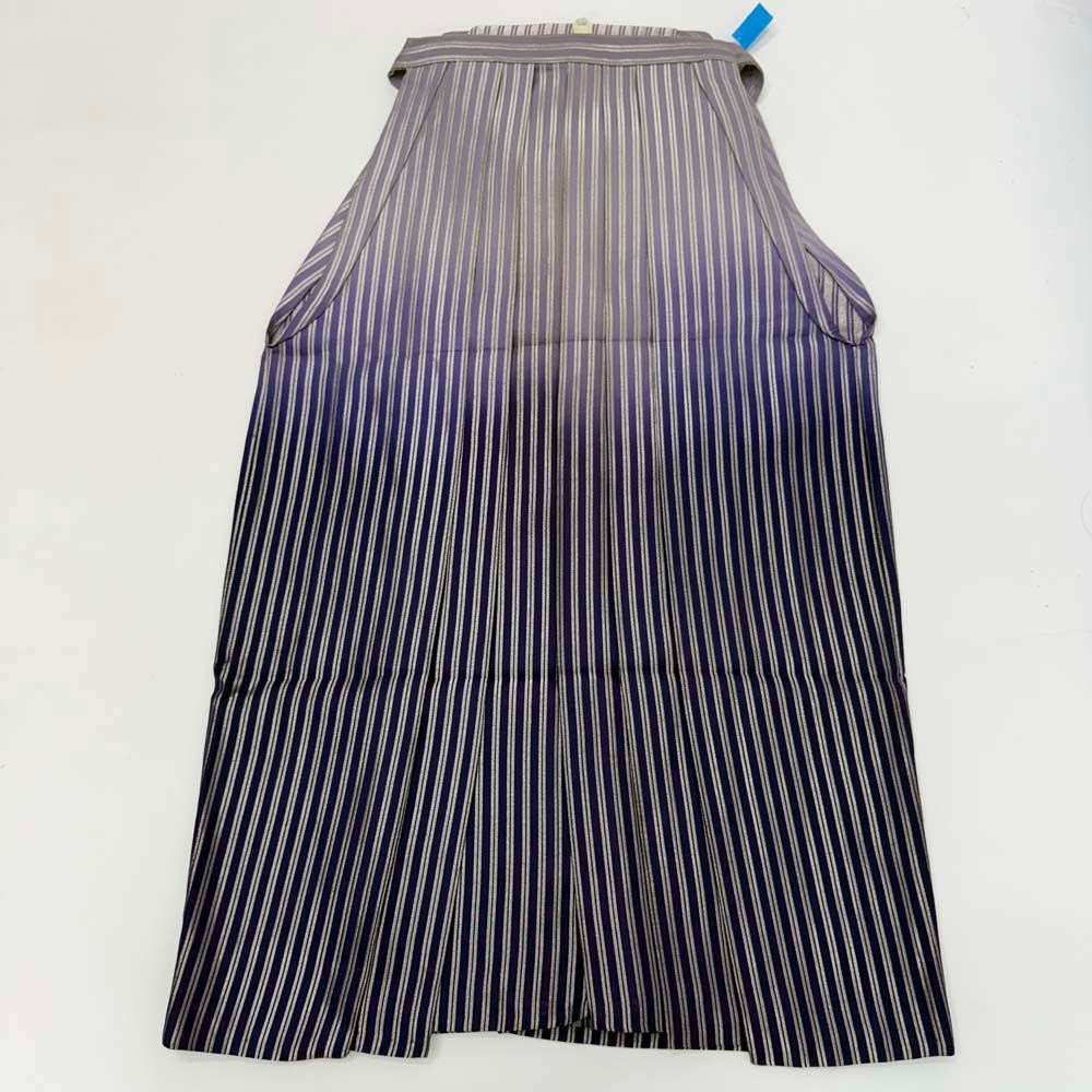 袴 行灯袴 男袴 紐下丈91cm 男性用袴 2Lサイズ 成人式袴 金 黄色 中古 4654