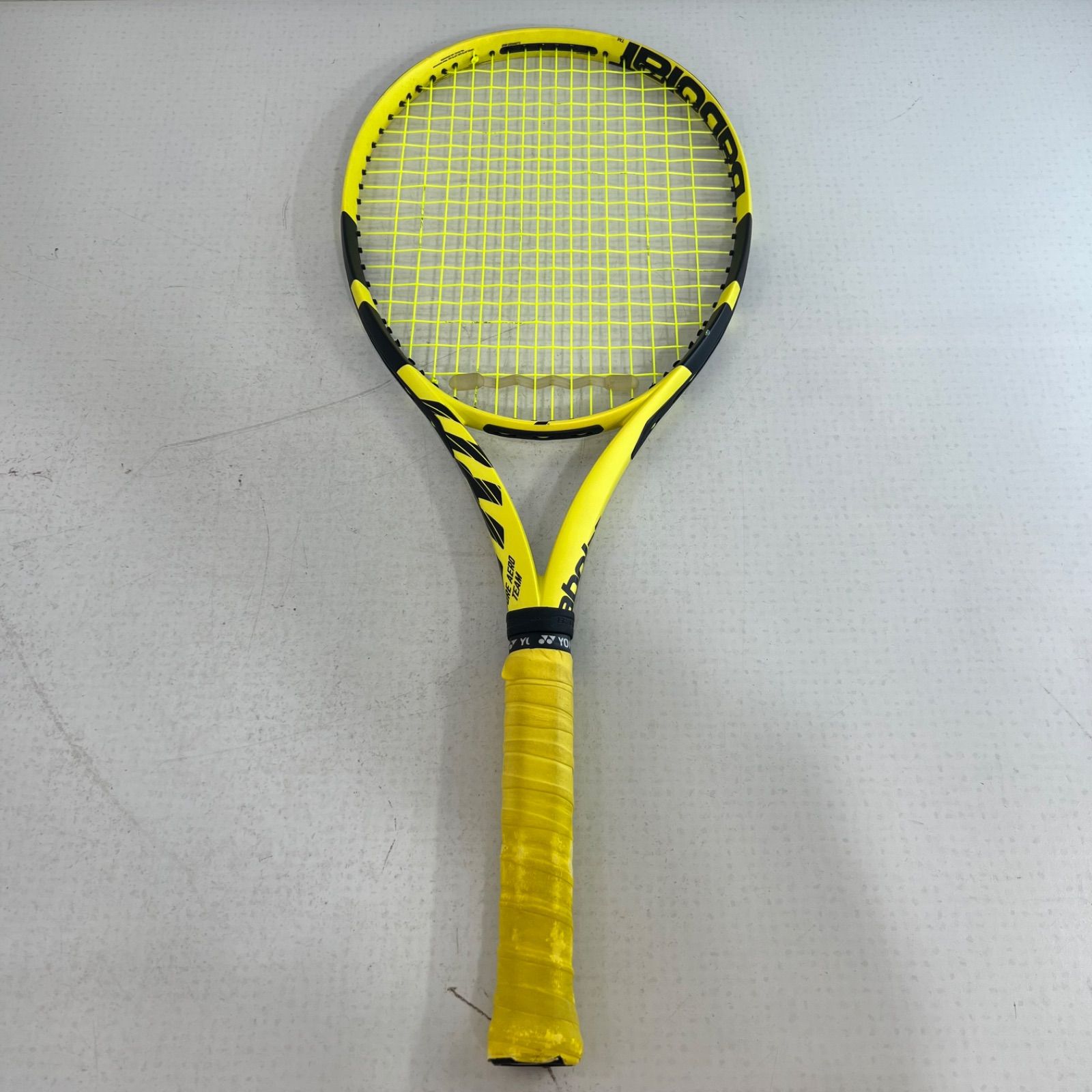 中古】Babolat ピュアアエロ 硬式テニスラケット イエロー/ブラック 