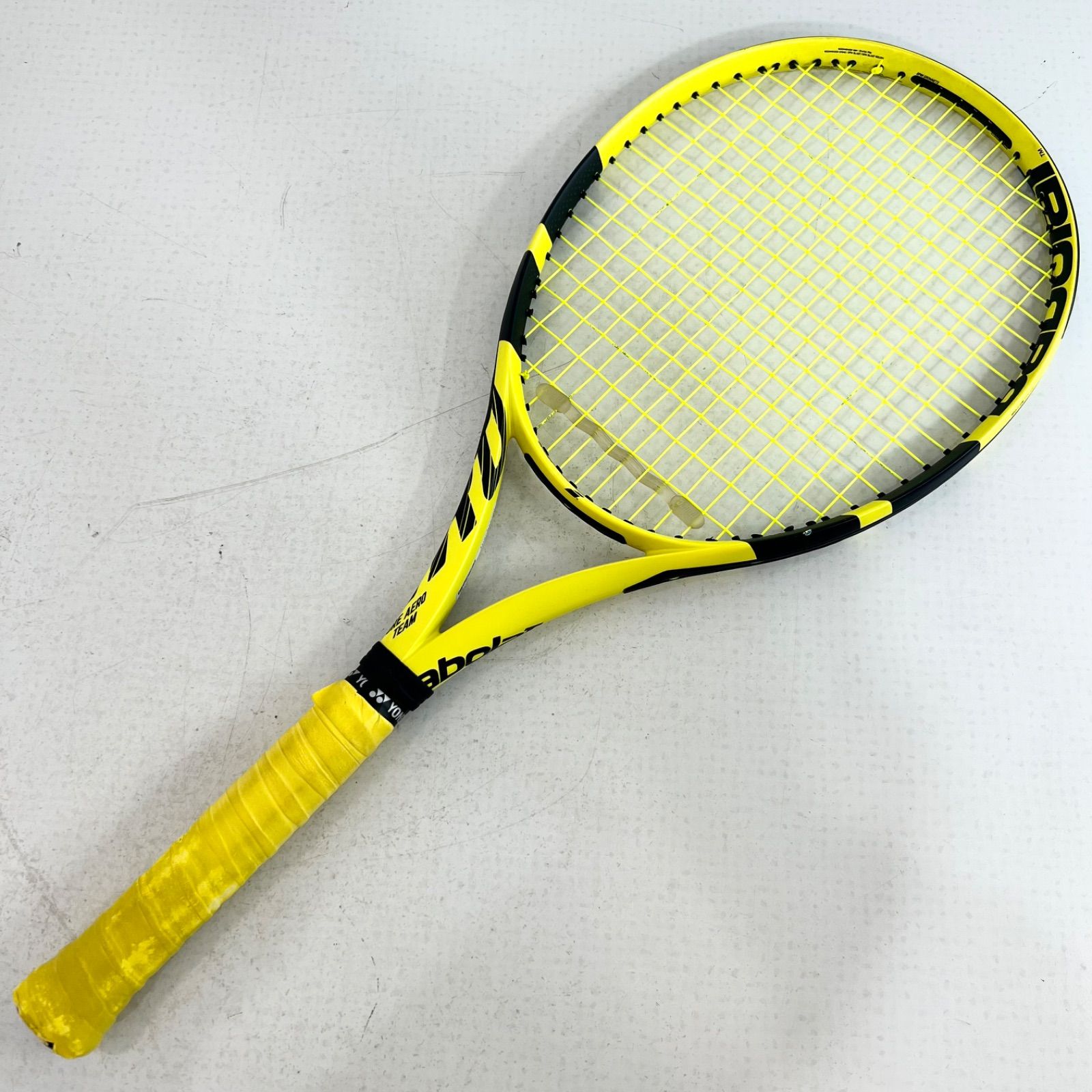 中古】Babolat ピュアアエロ 硬式テニスラケット イエロー/ブラック