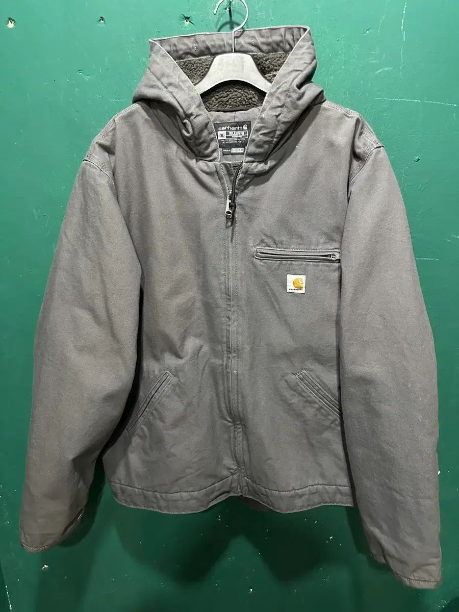 カーハート ダックアクティブフーディー ジャケット グレー XL