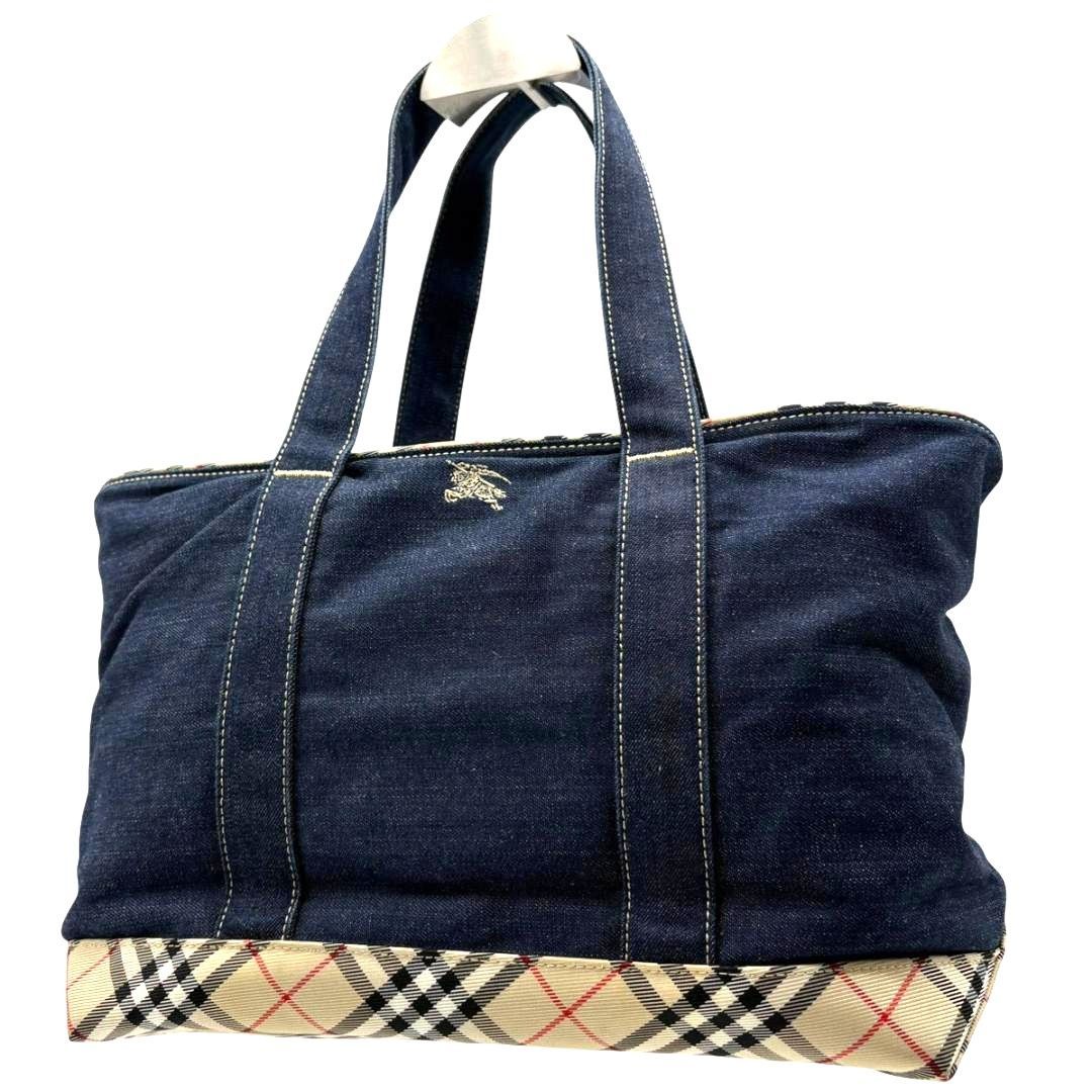 BURBERRY BLUE LABEL ハンドバッグ ミニボストン ノバチェック