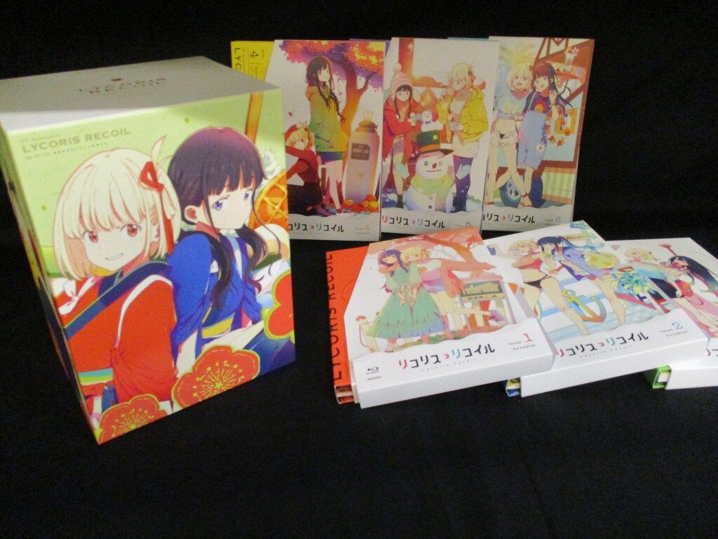 アニメBlu-ray BOX付)リコリス・リコイル 完全生産限定版 全6巻 セット