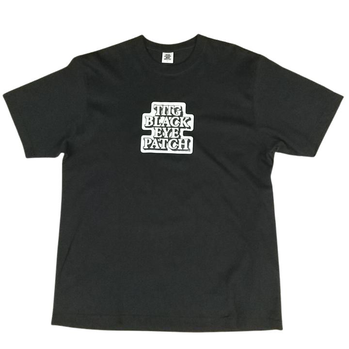 [東店75-3719-2605] [店舗併売]Black Eye Patch TTTG OG LABEL TEE ブラックアイパッチ ヒップホップクルーTTTGT シャツ コラボ XLサイズ