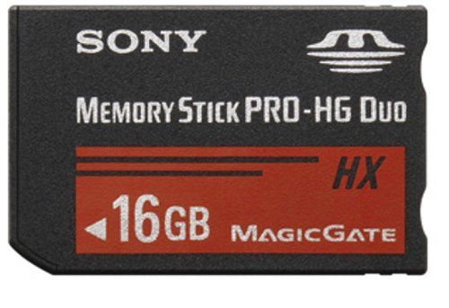 SONY メモリースティック PRO-HG デュオ HX 16GB USBアダプタ付 MS-HX16G