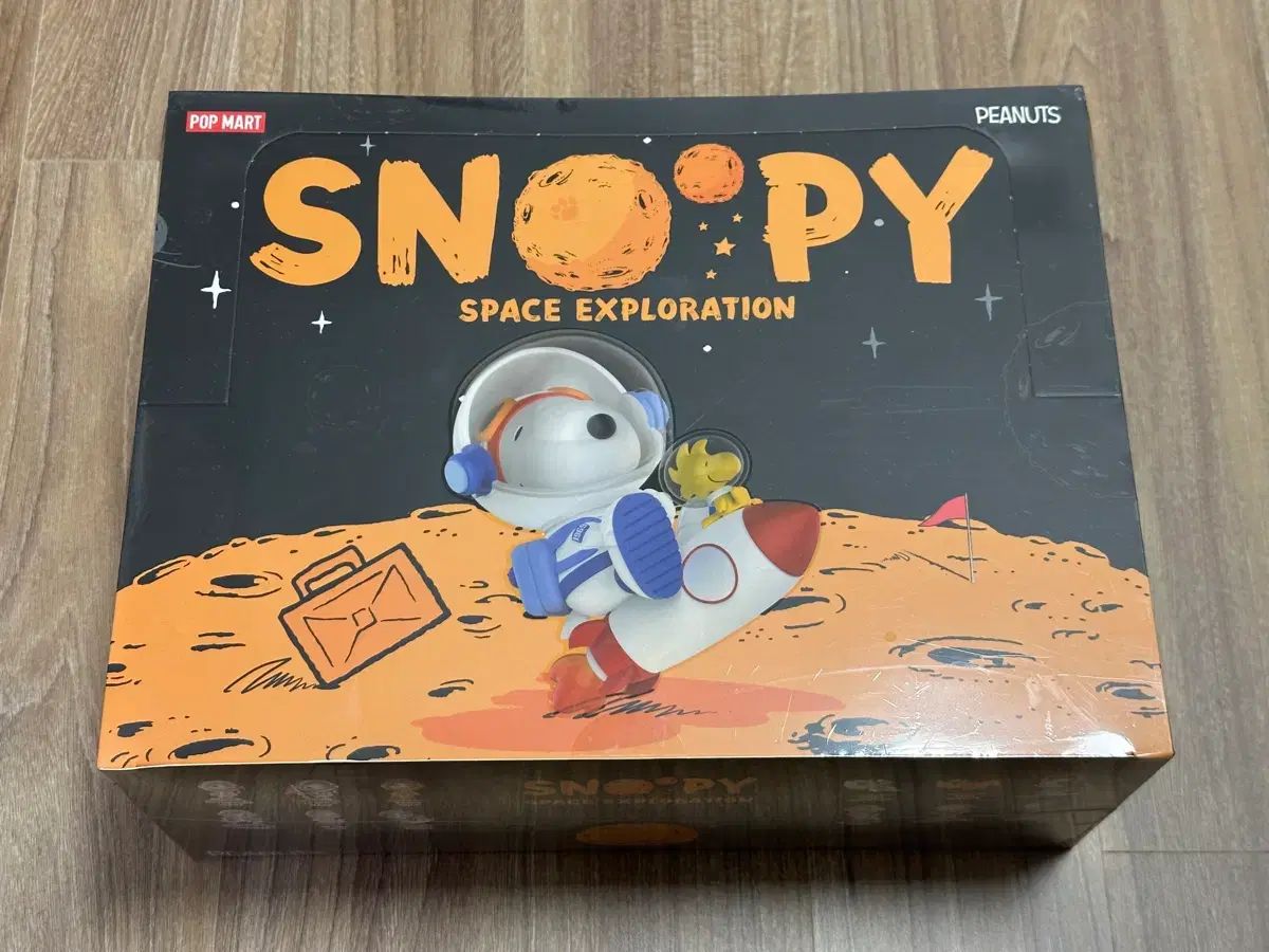 ポップマート SNOOPY 宇宙探検 フィギュア 未開封 フルセット ボックス 出品