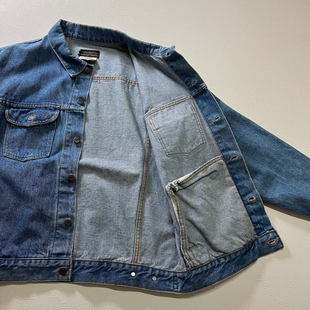 80s USA Eddie Bauer デニムジャケット Gジャン エディーバウアー 