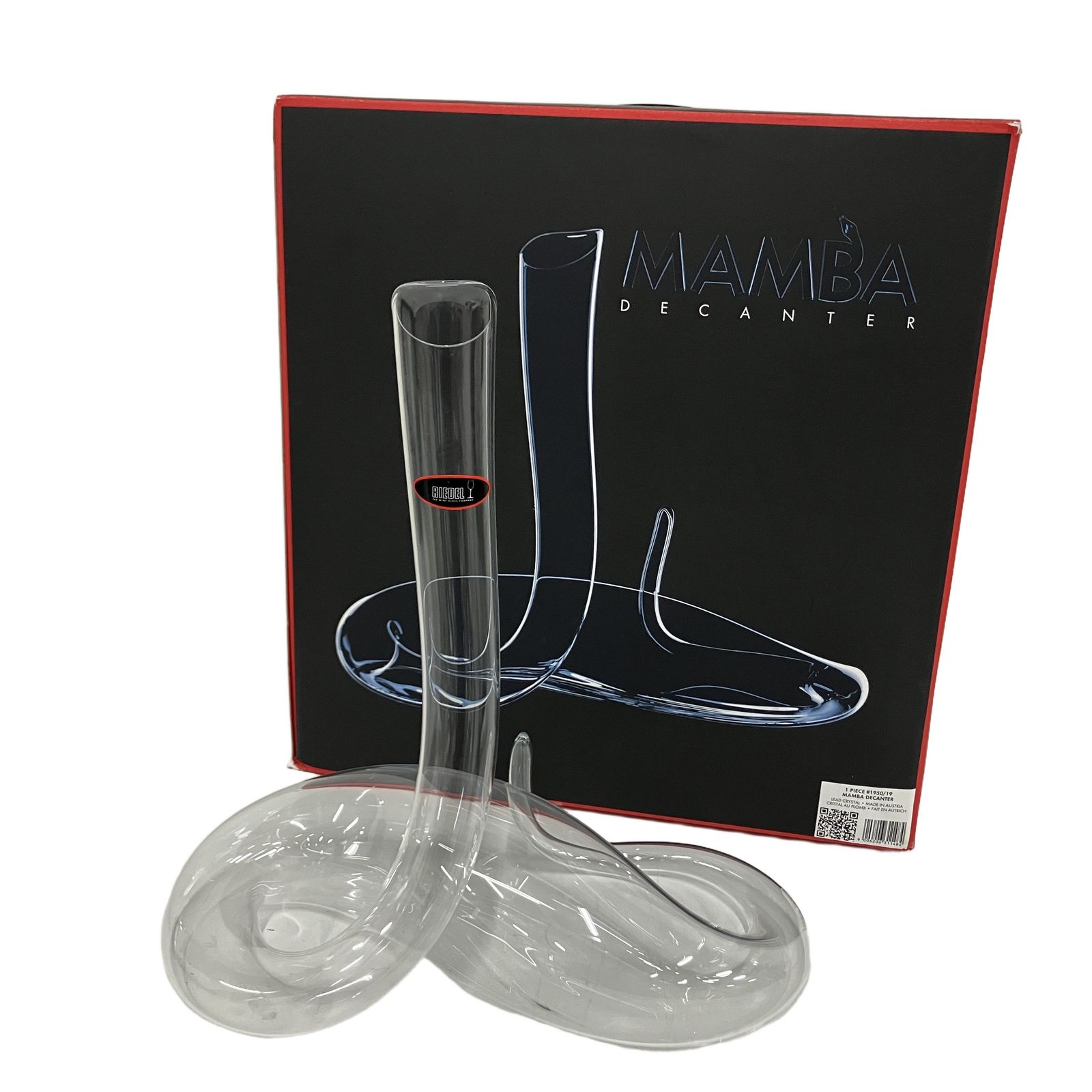 リーデル RIEDEL デカンタ マンバ Mamba ダブルデカンタージ ワイン 中古 B11190006