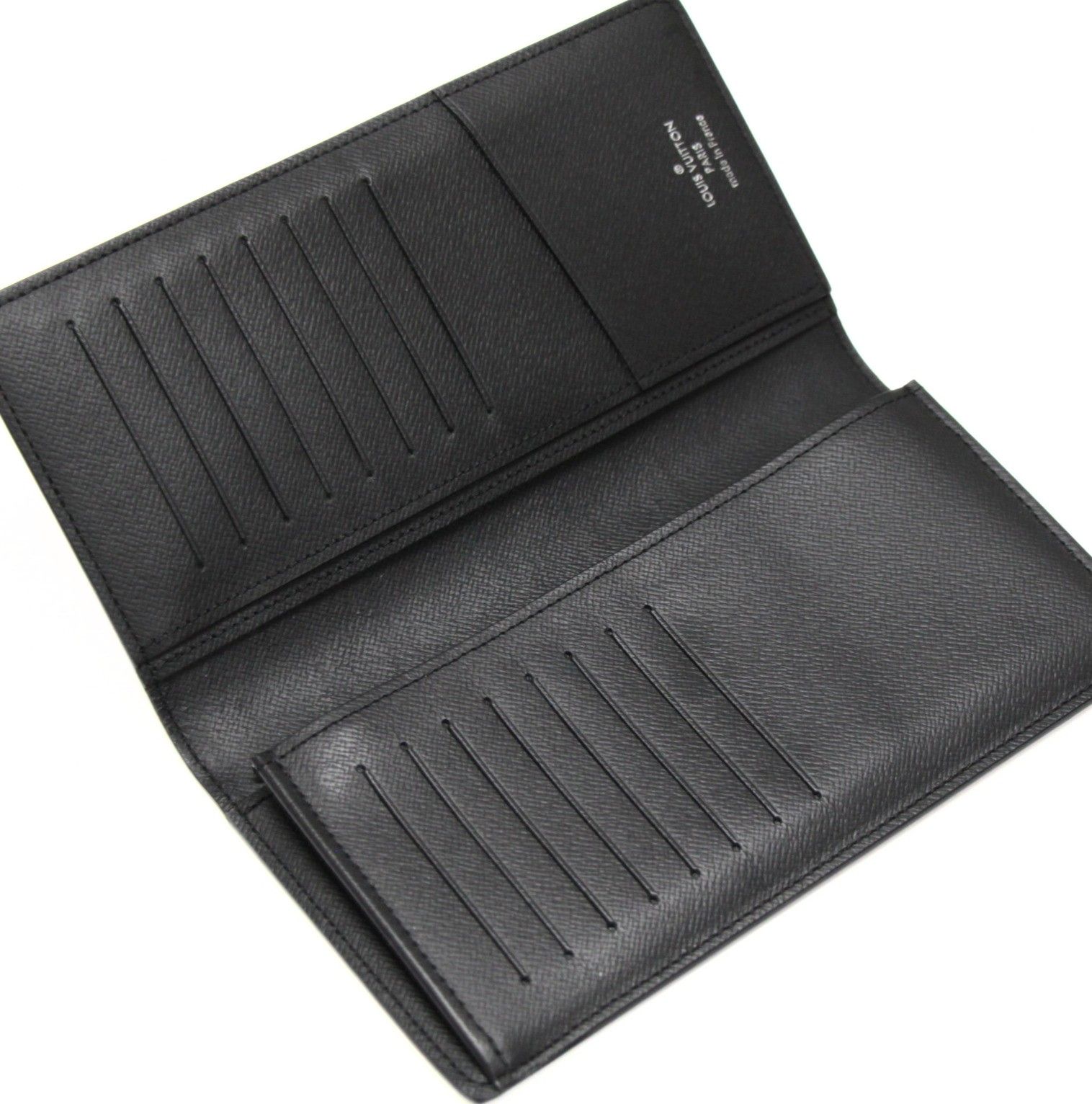 美品 ルイヴィトン Louis Vuitton ポルトフォイユ・ブラザ 二つ折り長財布 モノグラム・エクリプス M61697 RFID 【74688】 美品 ルイヴィトン Louis Vuitton ポルトフォイユ・ブラザ 二つ折り長