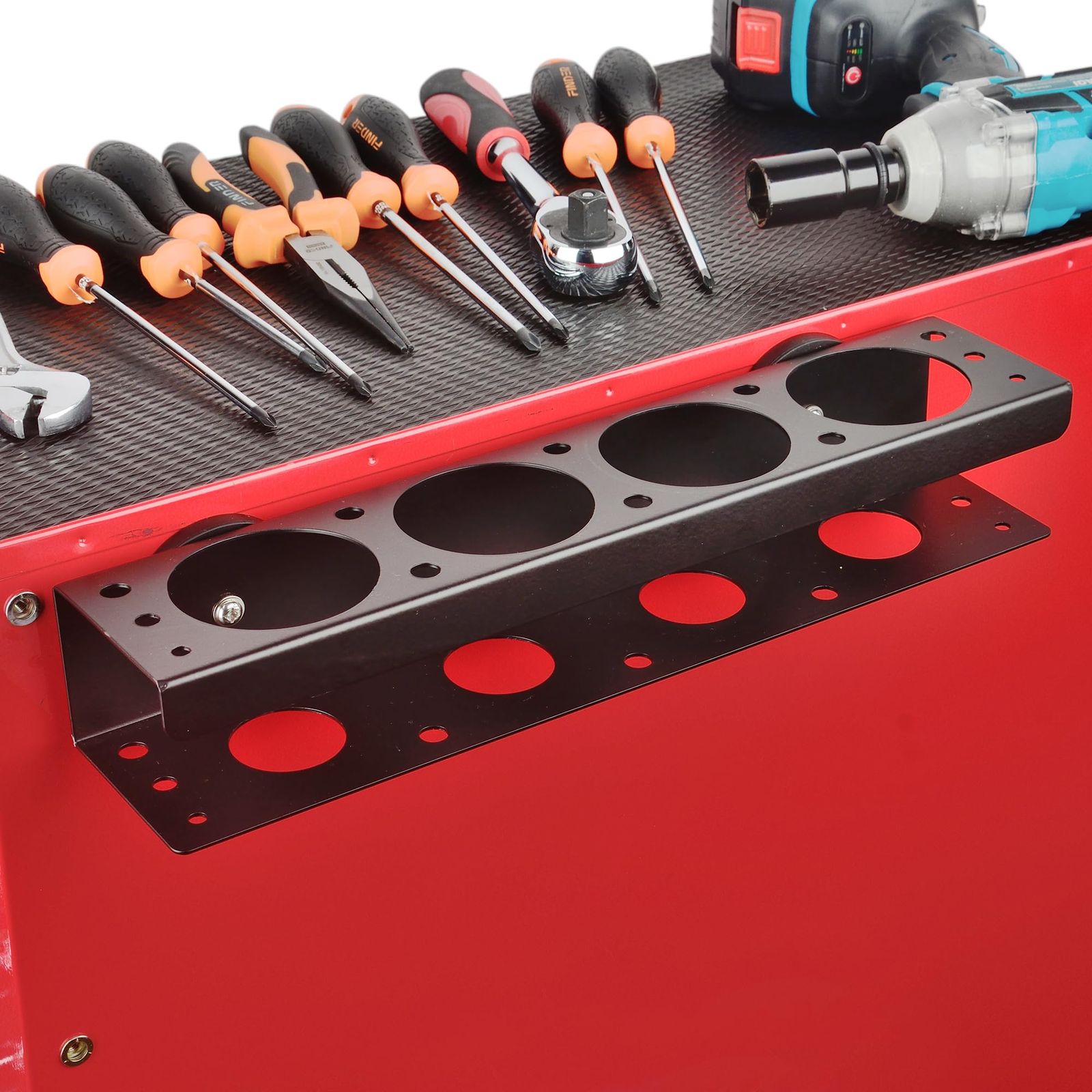 ULIBERMAGNET 磁気スプレー缶ホルダー 磁気電動工具オーガナイザーラック 高耐久カップドリルホルダー 壁取り付けメタルツールラック ドライバー付き コードレスドリル スプレーボトル ガレージ用ユーティリティラックts 2c841a62