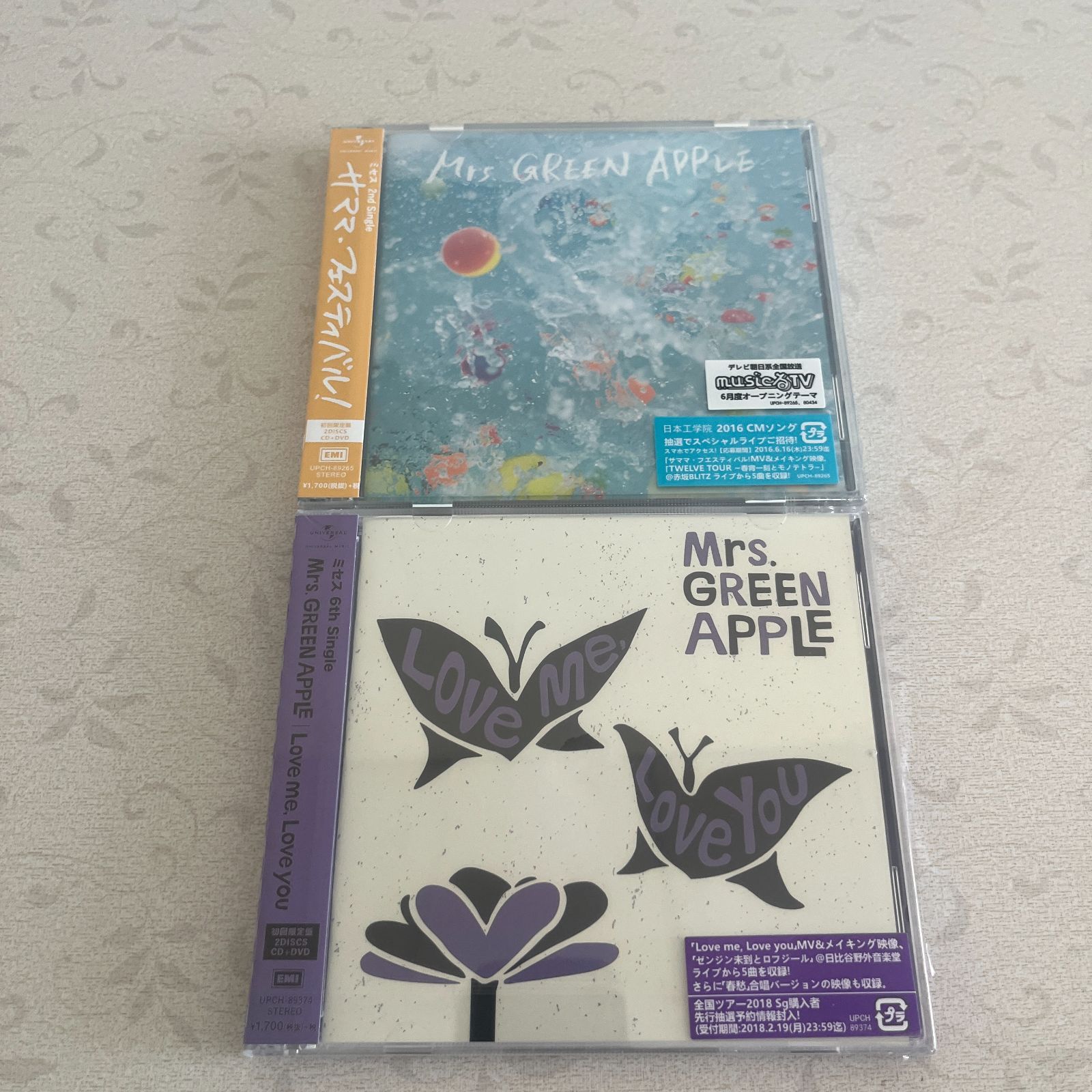 Mrs. GREEN APPLE CD DVD 2枚 まとめ売り