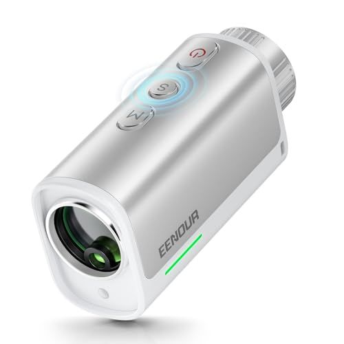 EENOUR ゴルフレーザー距離計 U1超小型 最速0.02s測定 3点間距離 7倍望遠 高透過 単レンズ ミニ 単眼 距離計測器 874yd対応 専用ケース付きkk 59d89f90