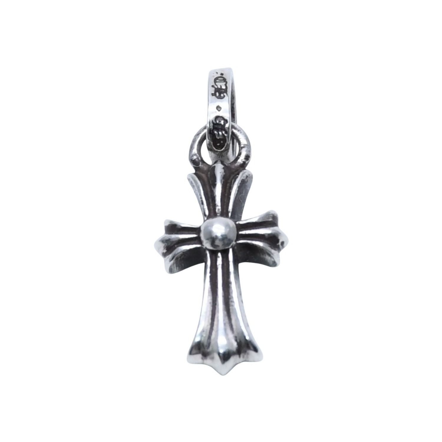 新品同様 新型 CHROME HEARTS クロムハーツ CRS BBYFAT ベイビーファットクロス ペンダントトップ チャーム 重量約2.02g シルバー925 中古 4a001723 121,000円