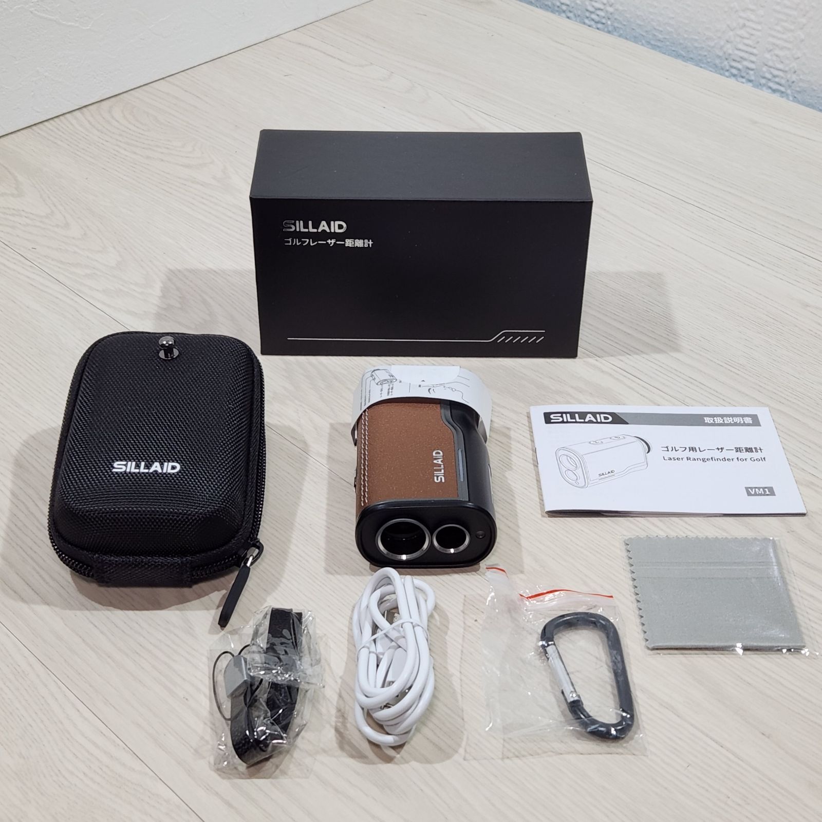 極美品】SILLAID ゴルフ 距離計 シライド VM1 ゴルフレーザー距離計